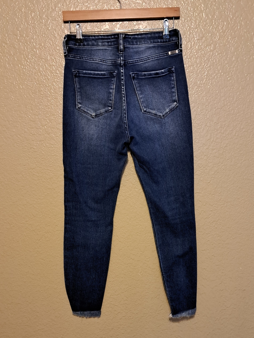 KanCan Size 27 Dark Blue High-Rise Skinny Jeans - Picture 5 of 11